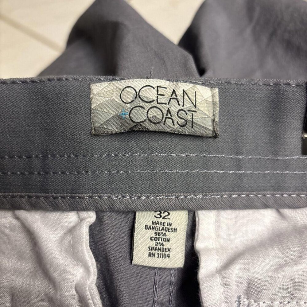 NWT Ocean & Coast Men’s Gray Flat Front Cargo Shorts Size 32. $49.50 - Picture 8 of 10